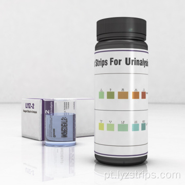 kits de teste de diagnóstico médico tira teste de urina
